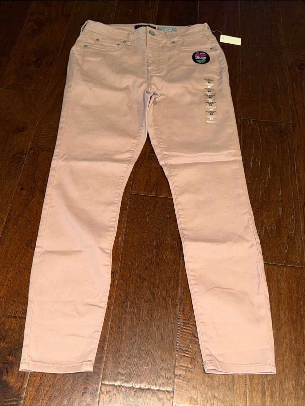 NWT Women’s Aeropostale Rose Colored High Waisted Jeggings size 8R